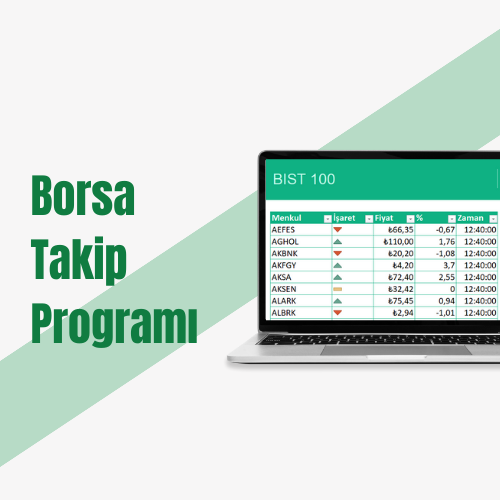 Excel Borsa Takip Programı